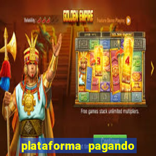 plataforma pagando muito fortune tiger